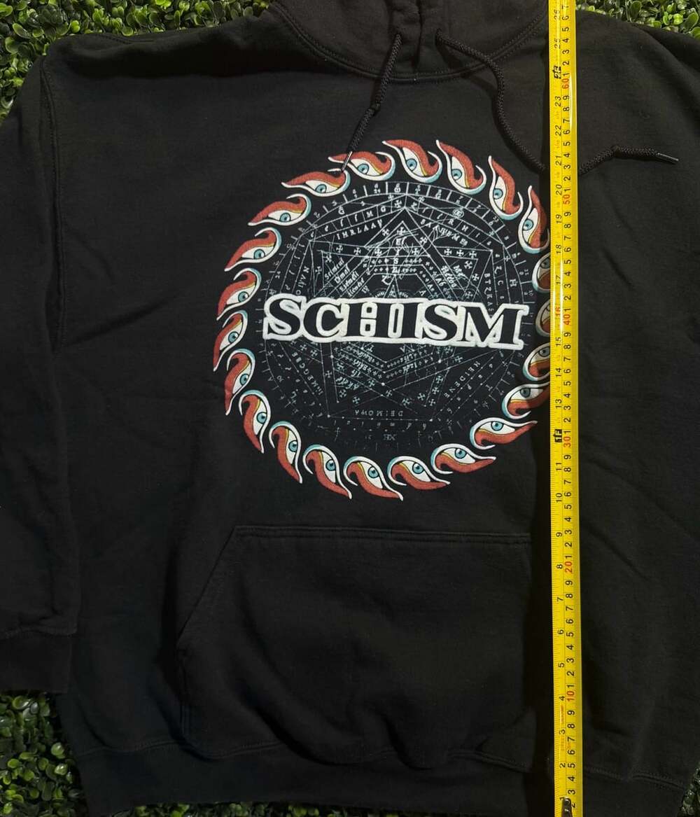 Gildan Heavy Blend Schism Tool Graphic Hoodie Black Size XL - Picture 4 of 5